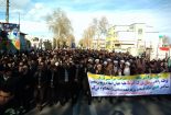 مردم شهرستان خوی نیز اقدام خصمانه رئیس جمهور آمریکار را محکوم کردند