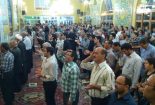 آسمان خوی در حزن و اندوه مولای خود به ماتم فرو رفت