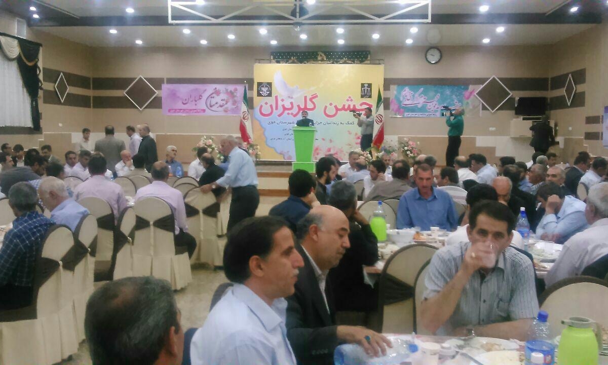 جشن گلریزان خوی برای آزادی زندانیان جرایم غیرعمد برگزار شد