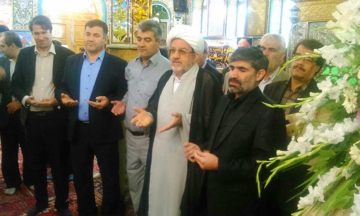 ادای احترام و تجدید میثاق با شهید راه حق و عدالت شهید حاج قلیزاده در خوی