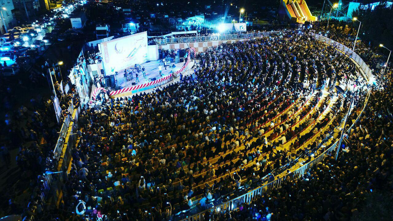 کنسرت حامد زمانی در خوی برگزار شد