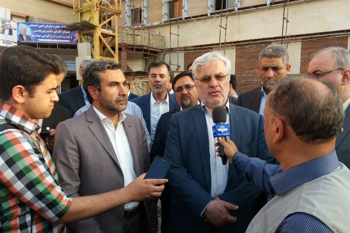بیمارستان تامین اجتماعی خوی در ماه های آینده افتتاح می شود