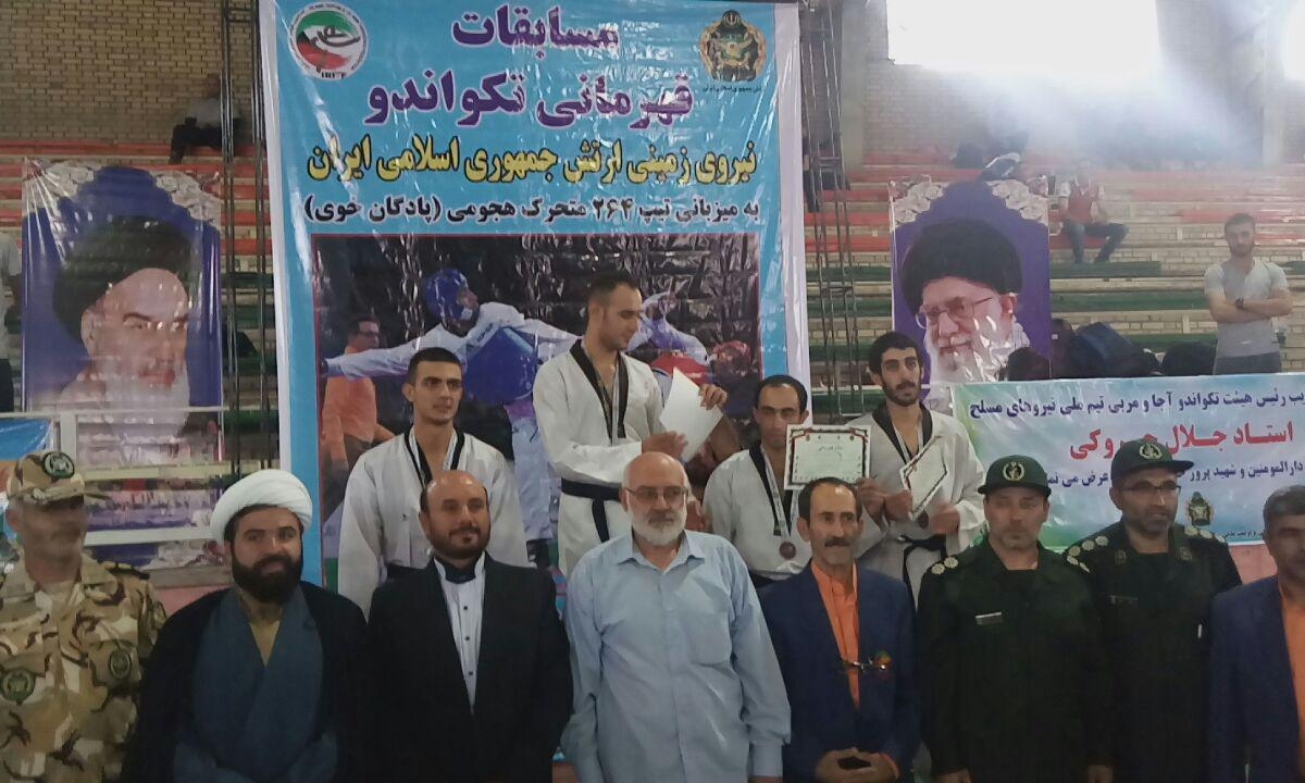 پایان رقابتهای تکواندو قهرمانی نزاجا در خوی