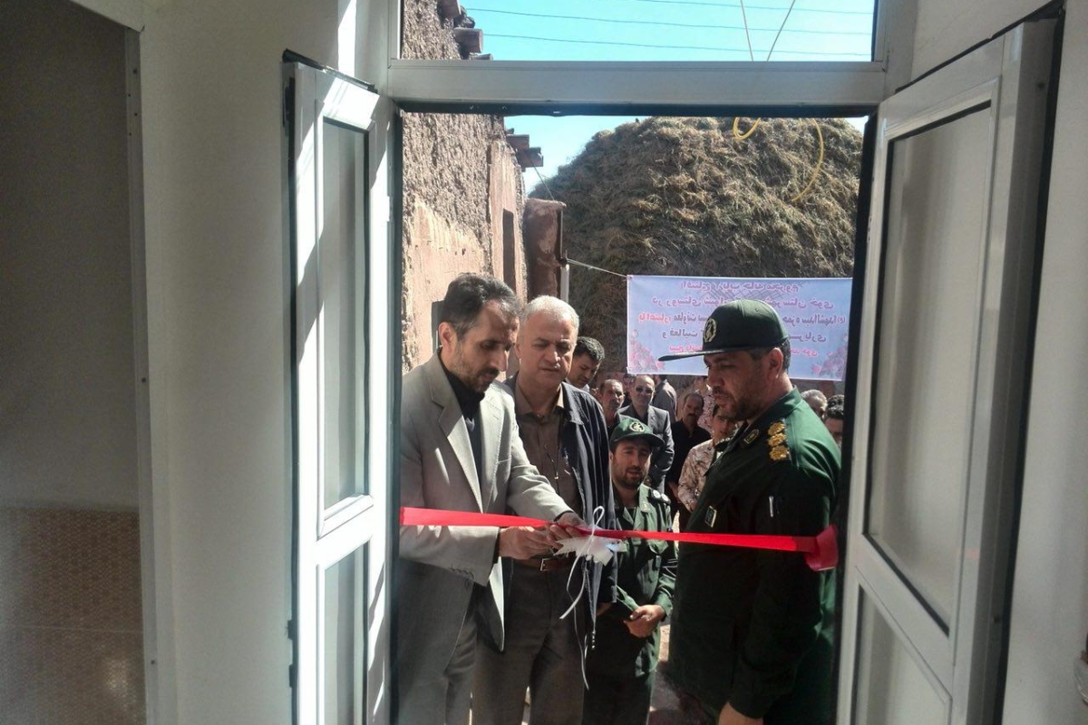 ۱۹ طرح عمرانی در مناطق کم برخوردار شهرستان خوی افتتاح شد