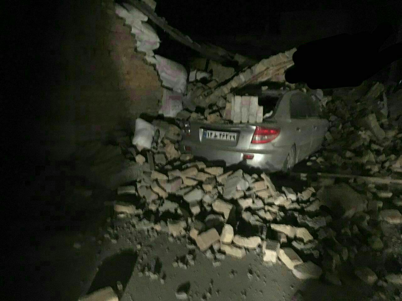 زلزله‌ای بزرگ بخش‌هایی از عراق و غرب ایران را لرزاند