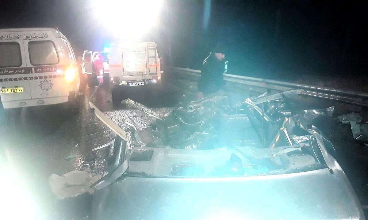 تصادفی دیگر در جاده مرگ آذربایجان غربی