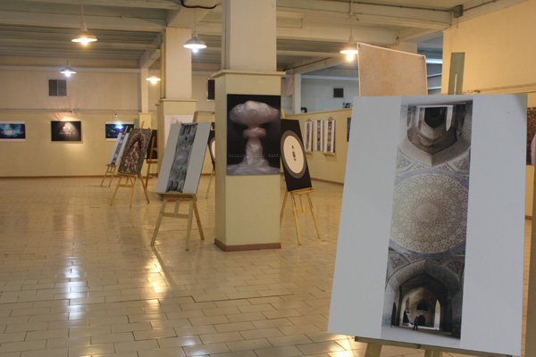 نمایشگاه هنرهای تجسمی در خوی آغاز بکار کرد