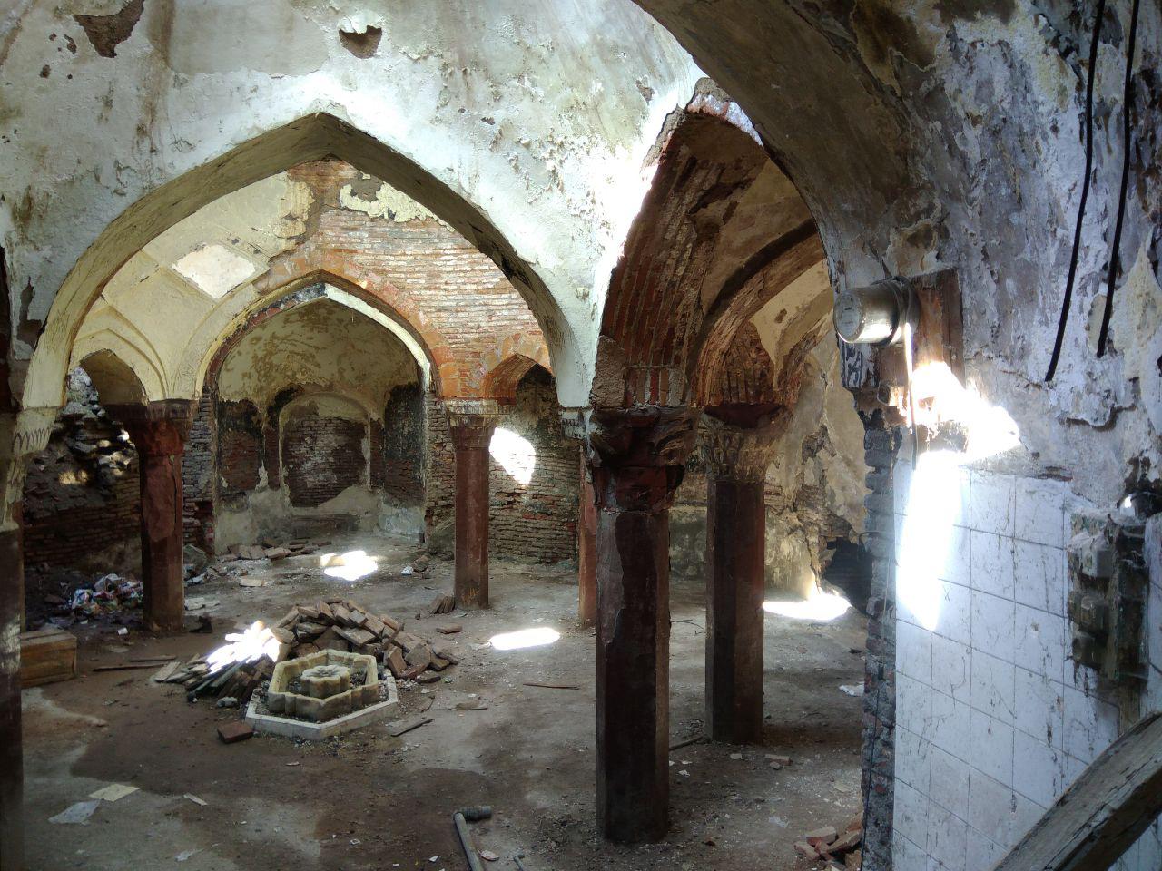 حمام تاریخی محمد بیک خوی بعد از ۲۰ سال احیاء و بازسازی می شود