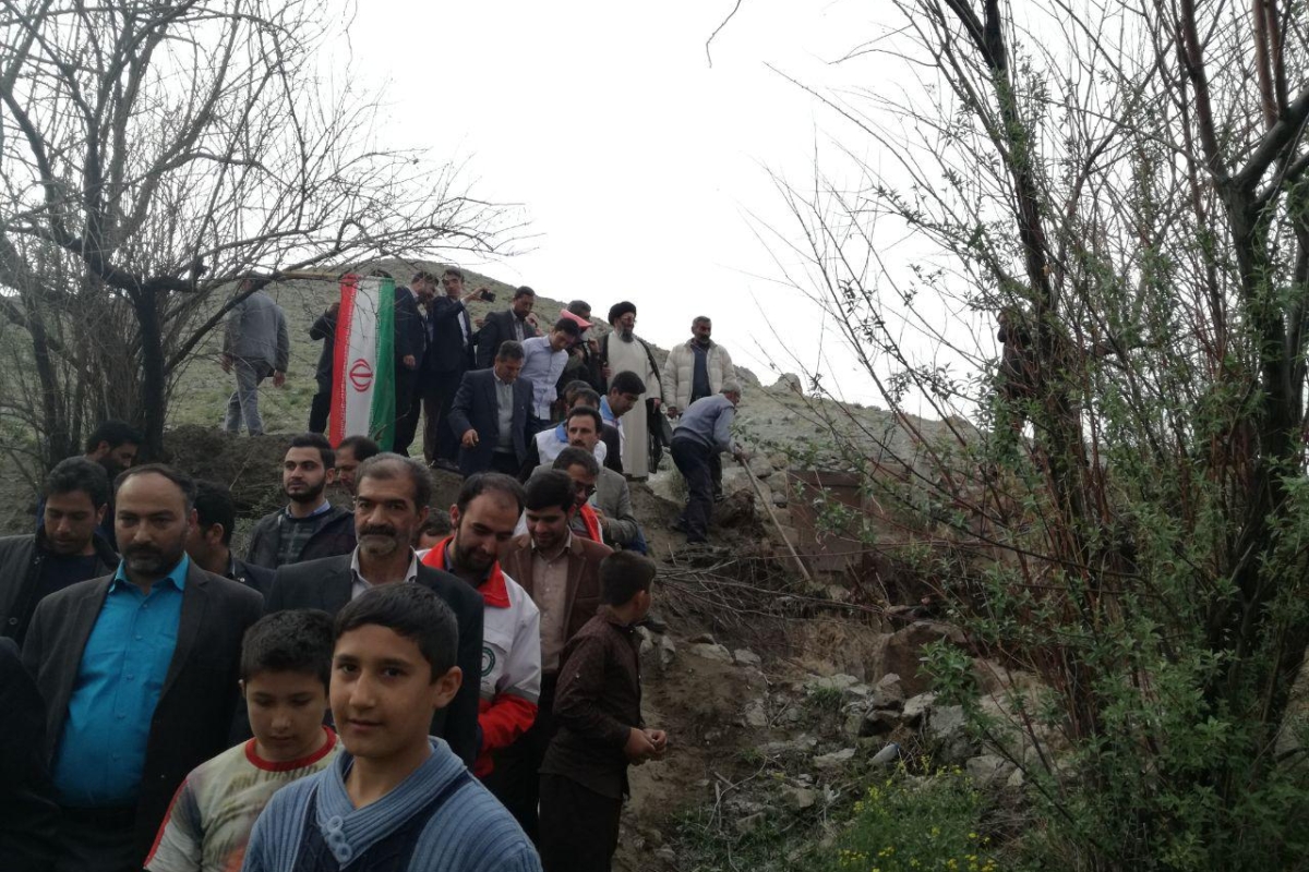بهره برداری از انتقال آب کشاورزی روستای پارچی پس از ۴۰ سال