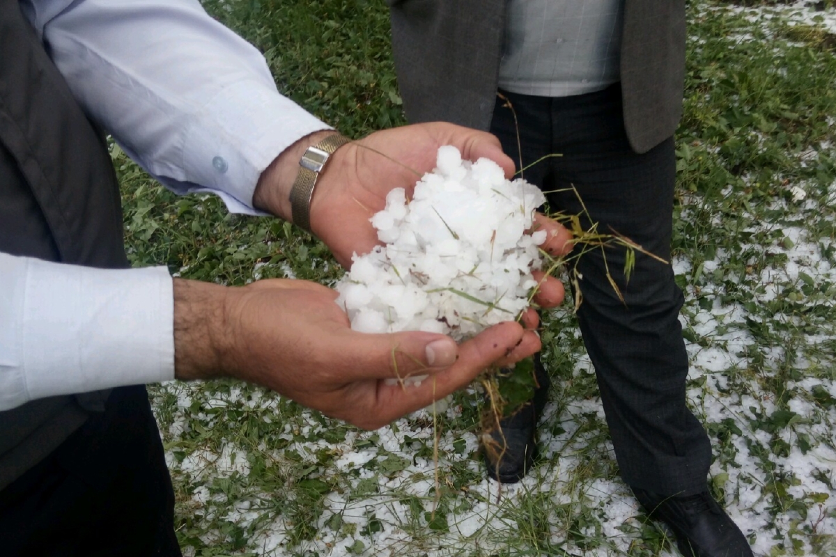 خسارت ۵۵۰ میلیارد ریالی تگرگ و سیل در خوی