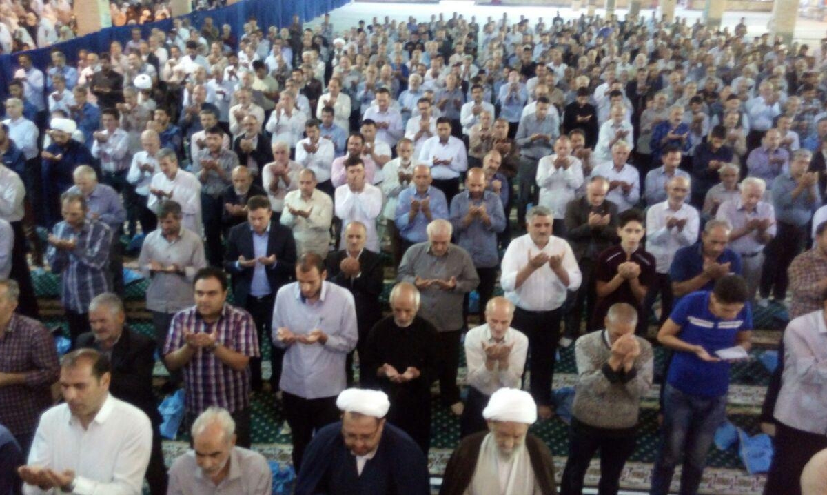 نماز عید سعید قربان در خوی اقامه شد