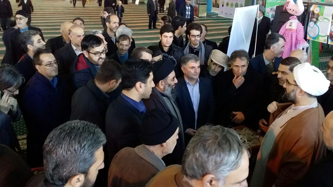 نمایشگاه ۴۰ سالگی ستاد مردمی انقلاب اسلامی شهرستان خوی در مصلی امام خمینی(ره) افتتاح شد