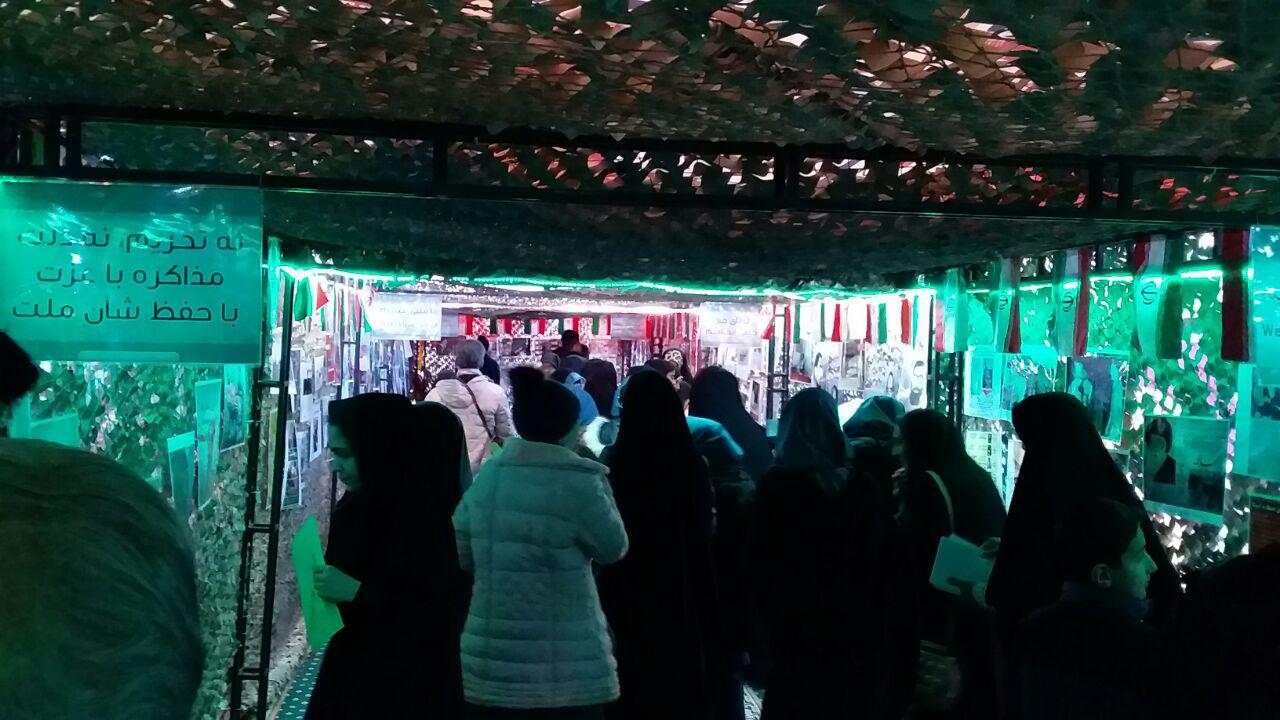 نمایشگاه ۴۰ سالگی ستاد مردمی انقلاب اسلامی شهرستان خوی در مصلی امام خمینی(ره) افتتاح شد