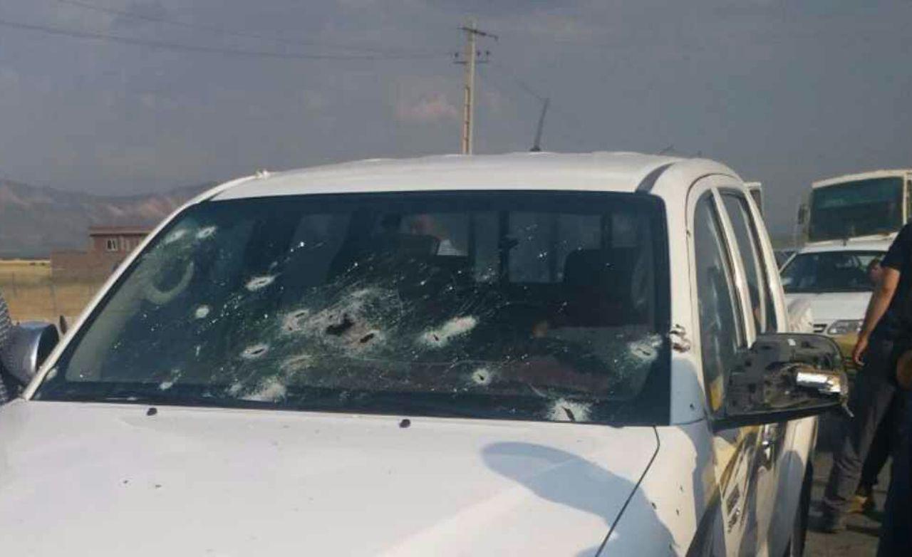 شهادت ۳ تن از رزمندگان اسلام در حمله تروریستی به خودروی سپاه در پیرانشهر