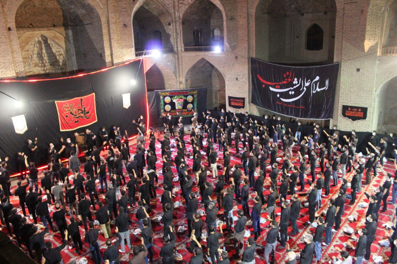 تصاویر عزاداری شب تاسوعای حسینی در شهرستان خوی
