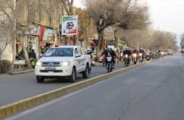 رژه موتوری و خودرویی در شهرستان خوی برگزار شد