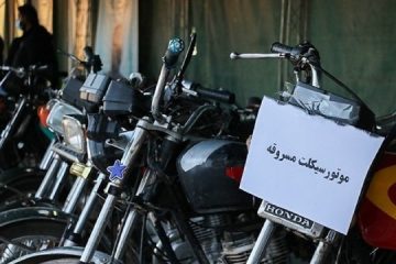 سارقان موتورسیکلت شمال استان در دام پلیس خوی