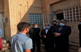 بازدید رئیس کل دادگستری آذربایجان غربی از زندان خوی