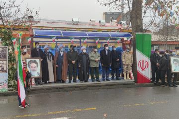 رژه خودرویی و موتوری ۲۲ بهمن در خوی برگزار شد