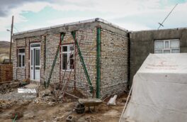 ساخت و ساز در مناطق زلزله‌زده خوی+تصاویر