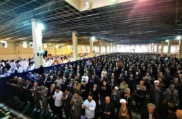 برگزاری نماز عید سعید فطر در خوی+تصاویر