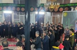 مراسم عزاداری شب شهادت امام علی(ع) در خوی+فیلم