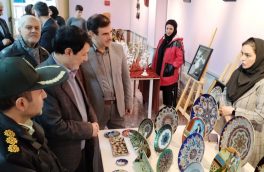 نمایشگاه صنایع‌دستی بانوان کارآفرین خویی برپا شد