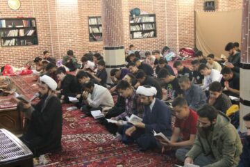 اعتکاف دانش‌آموزی رمضانیه در خوی برگزار شد