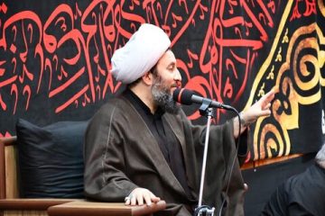 مراسم عزاداری در مسجد ملا احمد خوی