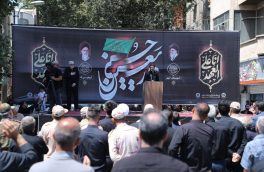 اجتماع بزرگ اربعین حسینی در مرکز شهر خوی