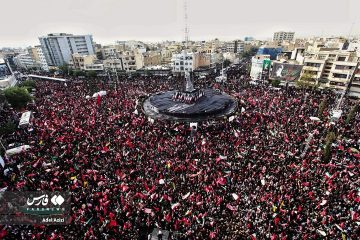 آغاز مراسم تشییع رهبر شهید انقلاب در تهران