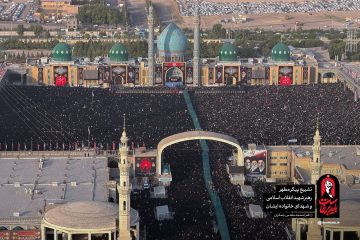 آغاز مراسم تشییع پیکر رهبر شهید انقلاب در قم
