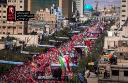 تشییع میلیونی و باشکوه رهبر شهید انقلاب در مشهد