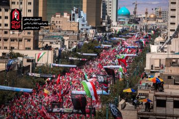 تشییع میلیونی و باشکوه رهبر شهید انقلاب در مشهد