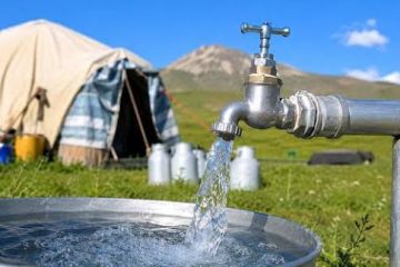 آبرسانی به ییلاق «مخین» خوی به بهره‌برداری رسید