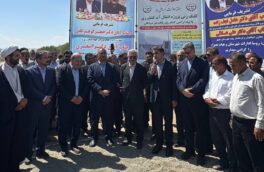 طرح ۳۳۵ میلیارد تومانی انتقال آب دولنگان آغاز شد