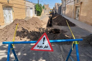 شبکه فاضلاب گلستان خوی توسعه می‌یابد