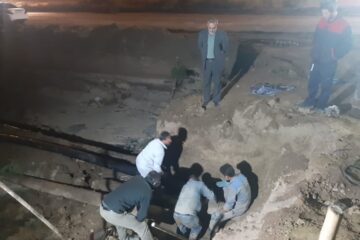 خط انتقال آب چهار روستای خوی بازسازی می‌شود