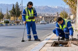 ۲۳ کیلومتر از شبکه آب خوی نشت‌یابی شد